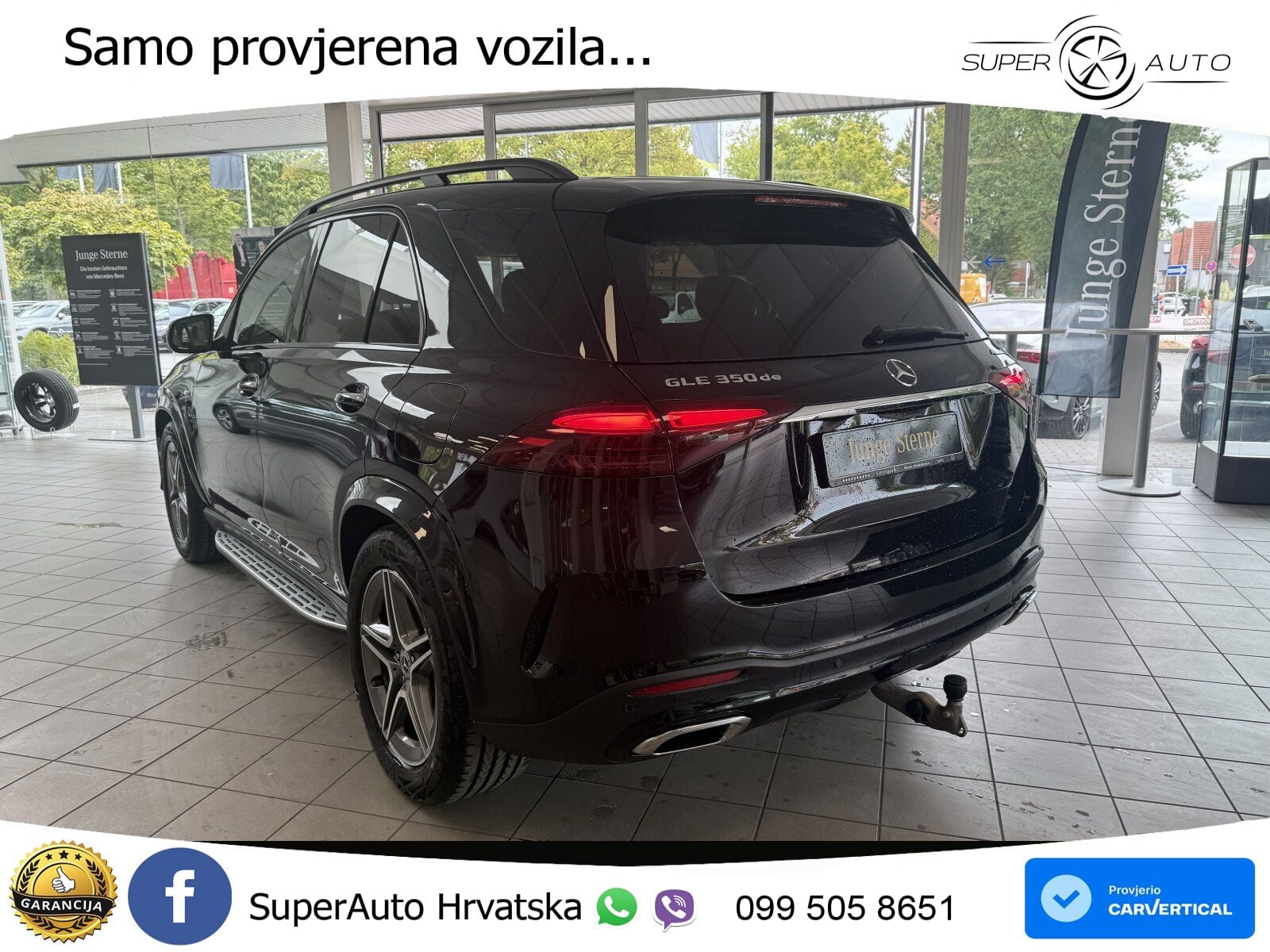Mercedes GLE 350de (333 KS) 4MATIC 9G-TRONIC AMG ZRAČNI+ACC+GR SJED+KAM+PANO