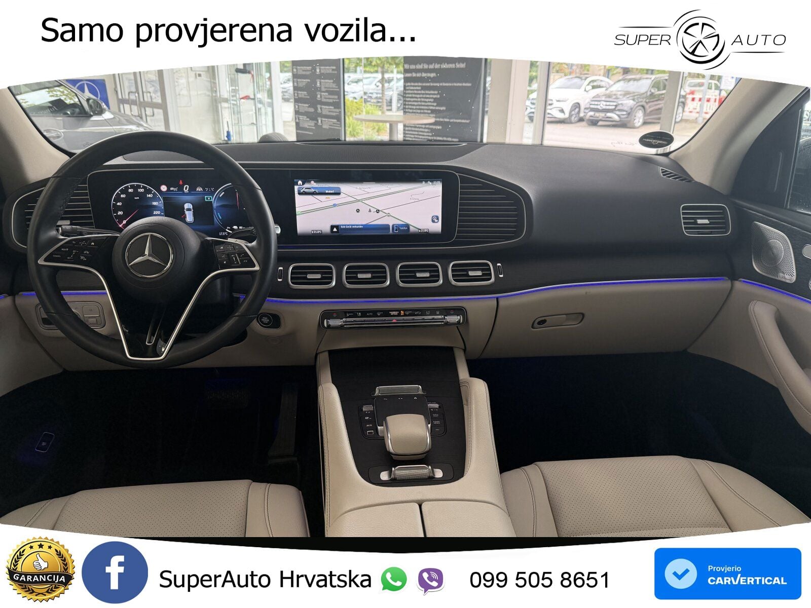 Mercedes GLE 350de (333 KS) 4MATIC 9G-TRONIC AMG ZRAČNI+ACC+GR SJED+KAM+PANO