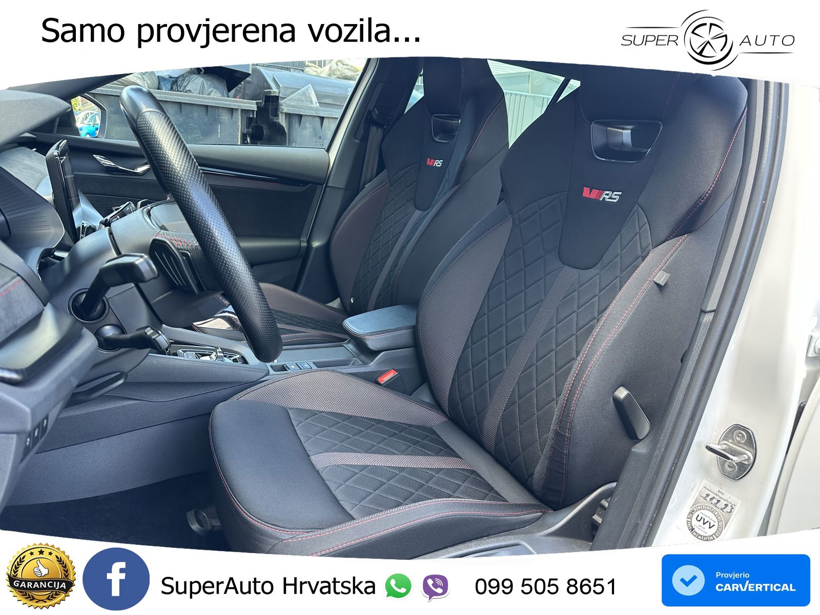 Škoda Octavia Combi RS 2.0 TDI (200 KS) DSG LED+GR SJED+ACC
