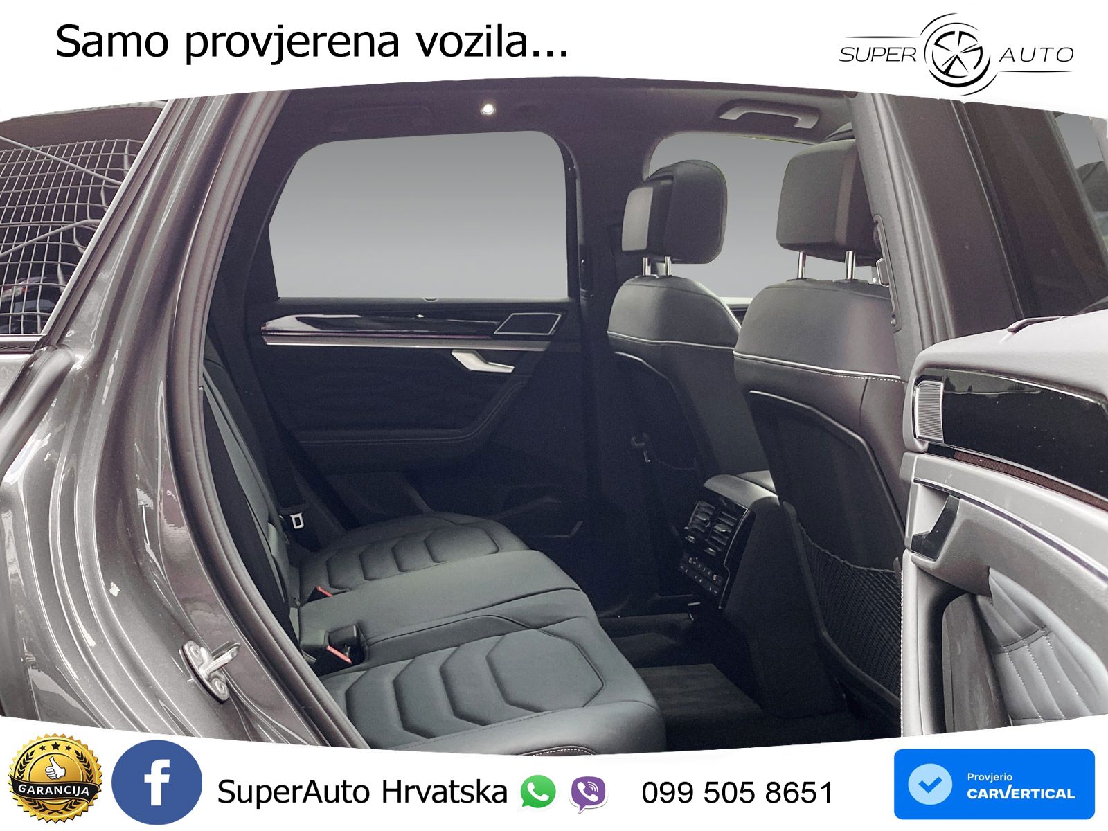 Volkswagen Touareg 3.0 V6 TDI (286 KS) 4MOTION Tiptronic ZRAČNI+ACC+GR SJED+KAM+PANO