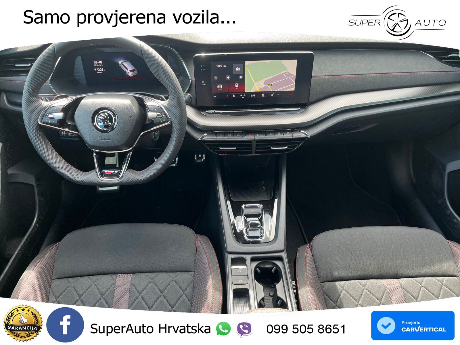 Škoda Octavia Combi RS 2.0 TSI (245 KS) DSG LED+GR SJED+ACC