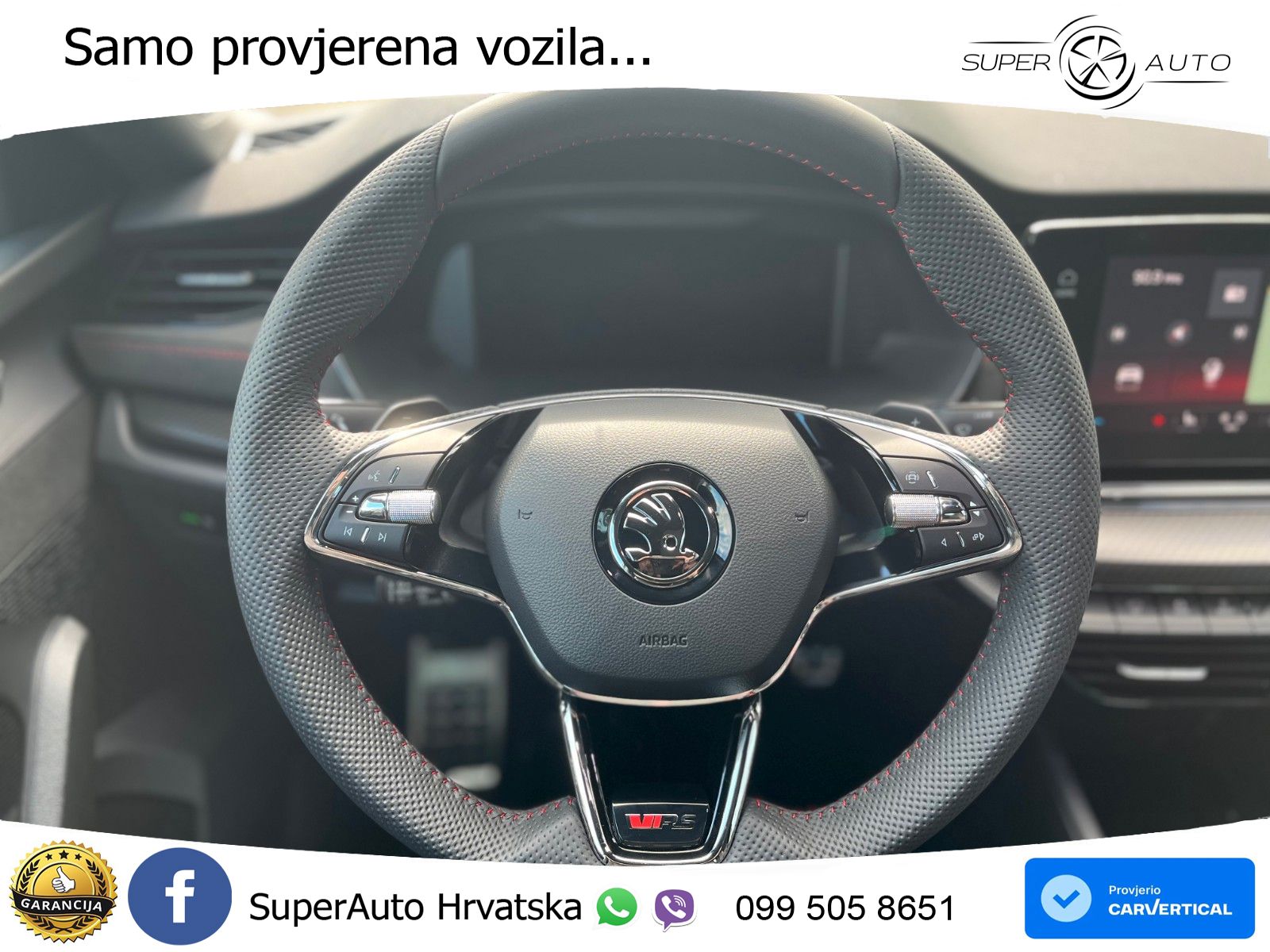 Škoda Octavia Combi RS 2.0 TSI (245 KS) DSG LED+GR SJED+ACC