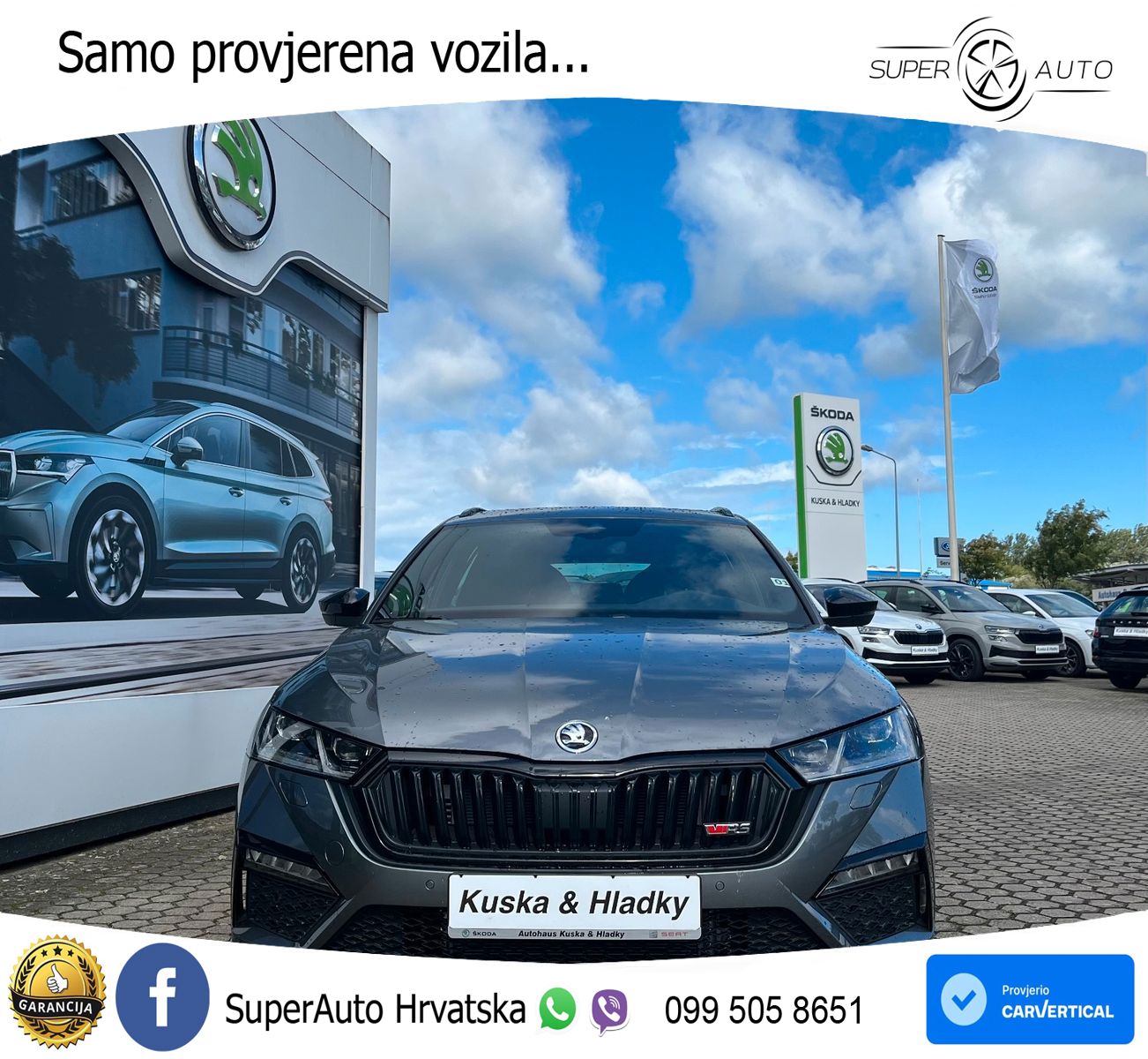 Škoda Octavia Combi RS 2.0 TSI (245 KS) DSG LED+GR SJED+ACC