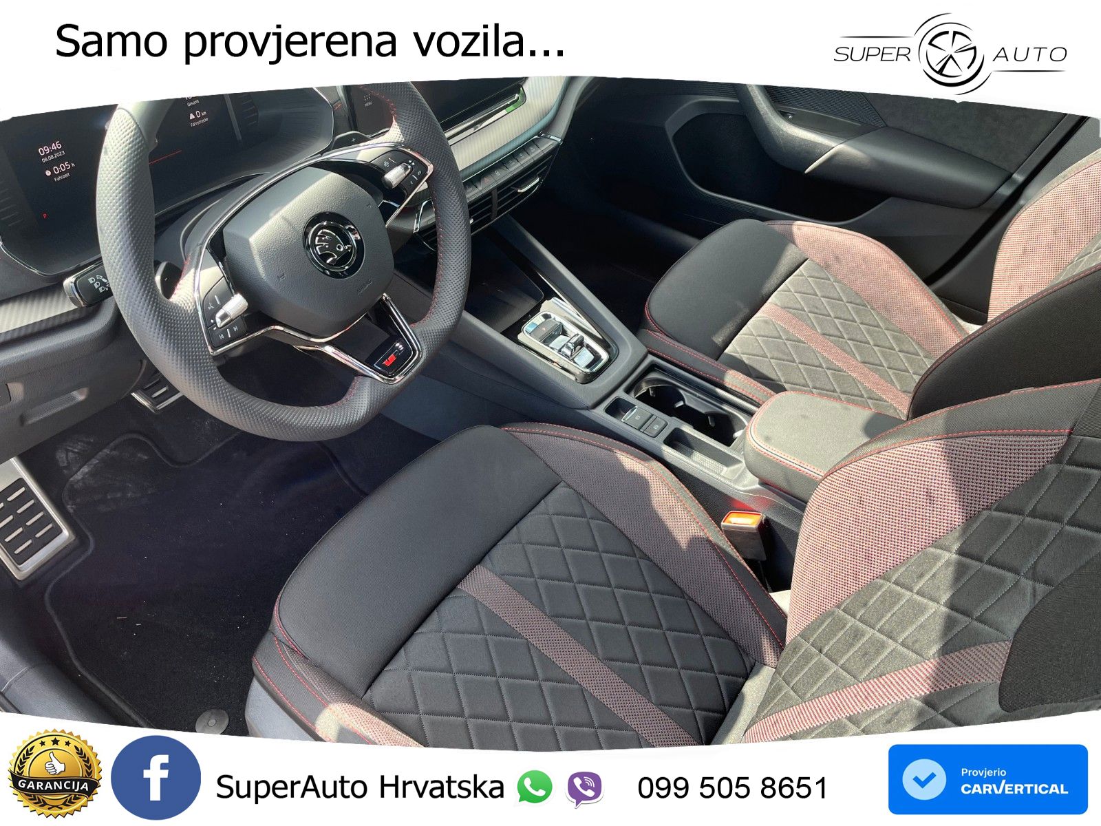 Škoda Octavia Combi RS 2.0 TSI (245 KS) DSG LED+GR SJED+ACC