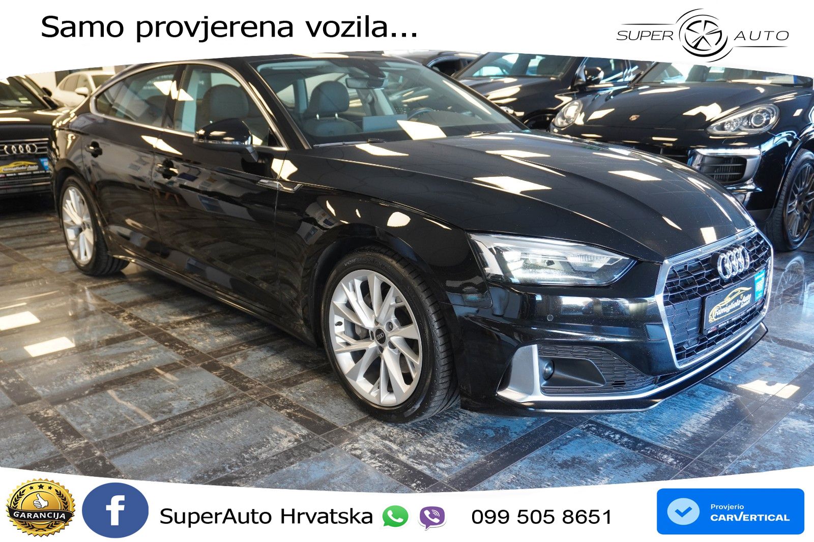 Audi A5 Sportback 40 TDI (204 KS) S tronic advanced LED+GR SJED+ACC