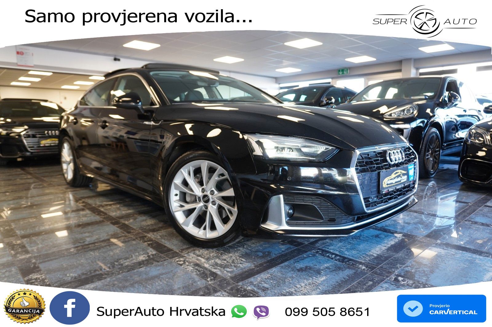 Audi A5 Sportback 40 TDI (204 KS) S tronic advanced LED+GR SJED+ACC