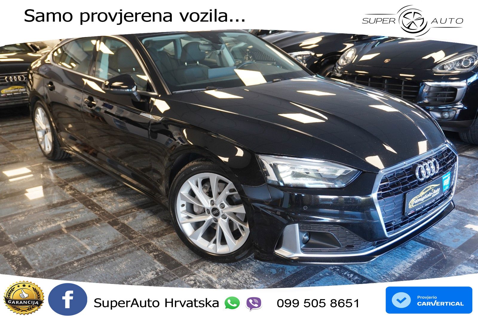Audi A5 Sportback 40 TDI (204 KS) S tronic advanced LED+GR SJED+ACC