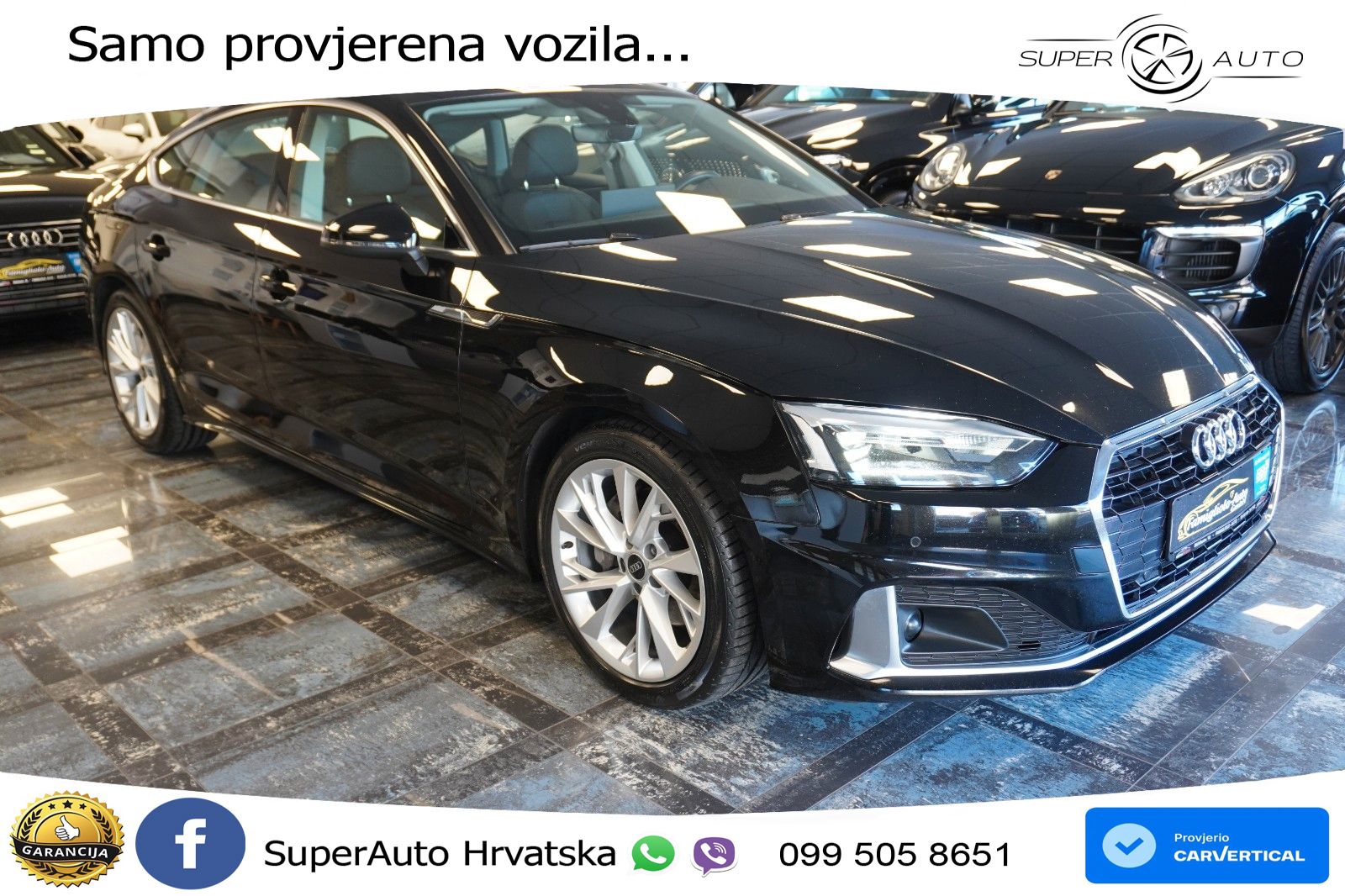 Audi A5 Sportback 40 TDI (204 KS) S tronic advanced LED+GR SJED+ACC