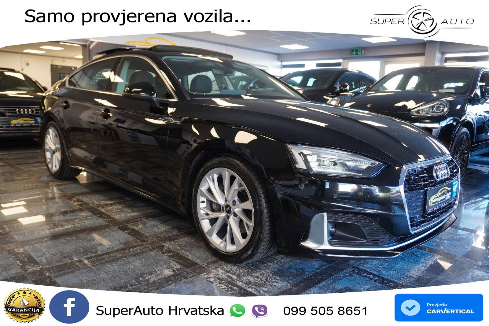 Audi A5 Sportback 40 TDI (204 KS) S tronic advanced LED+GR SJED+ACC