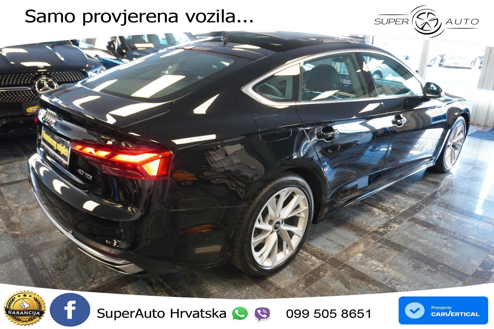 Audi A5 Sportback 40 TDI (204 KS) S tronic advanced LED+GR SJED+ACC