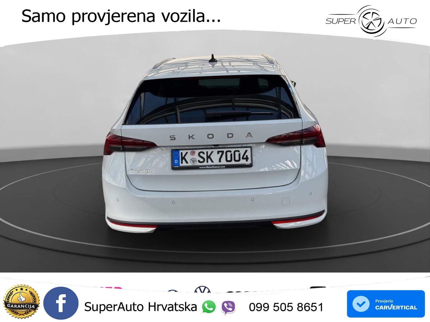 Škoda Octavia Combi 1.5 TSI (150 KS) DSG Selection LED+GR SJED+ACC