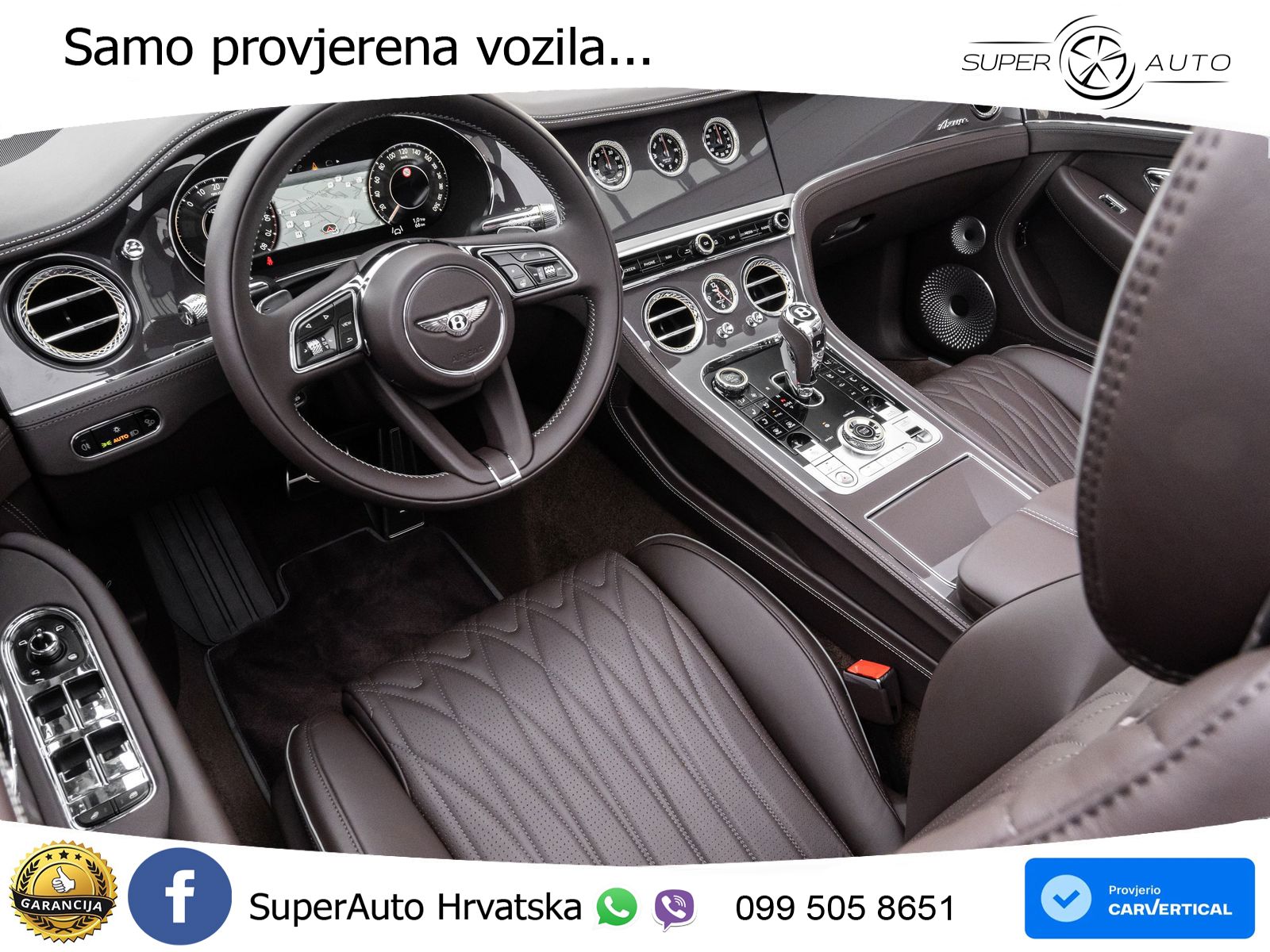 Bentley Continental GTC IV 4.0 V8 TFSi (680 KS) AWD DCT ZRAČNI+ACC+GR SJED+KAM