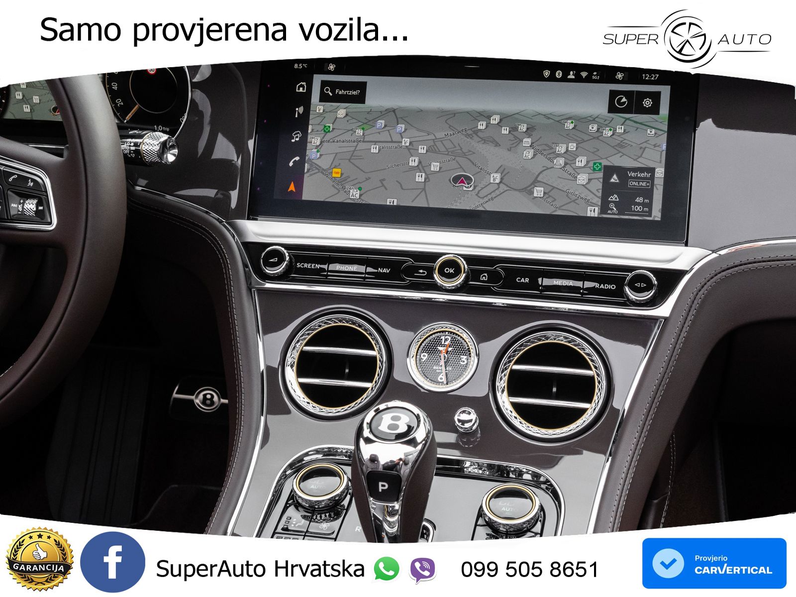 Bentley Continental GTC IV 4.0 V8 TFSi (680 KS) AWD DCT ZRAČNI+ACC+GR SJED+KAM