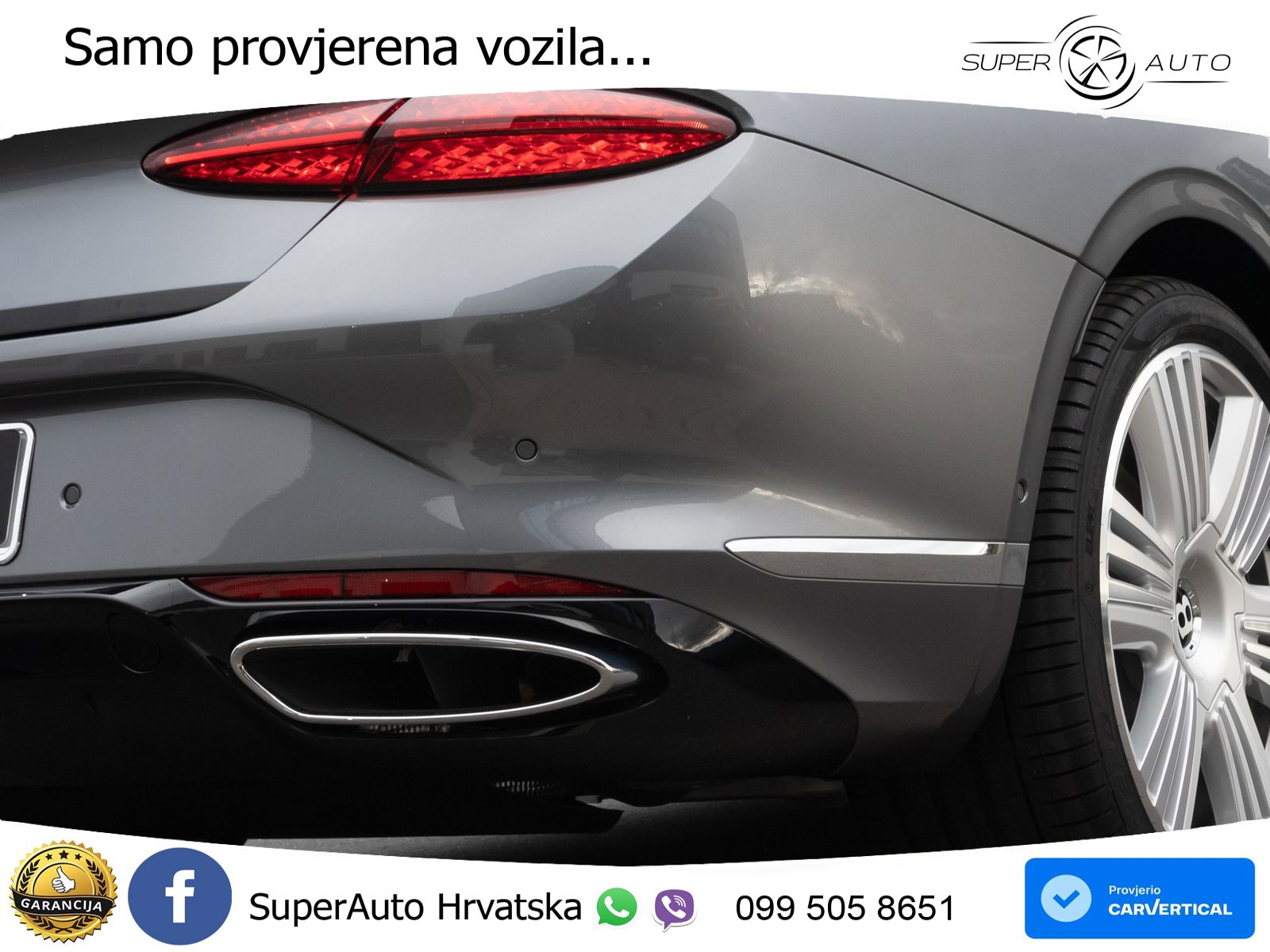 Bentley Continental GTC IV 4.0 V8 TFSi (680 KS) AWD DCT ZRAČNI+ACC+GR SJED+KAM