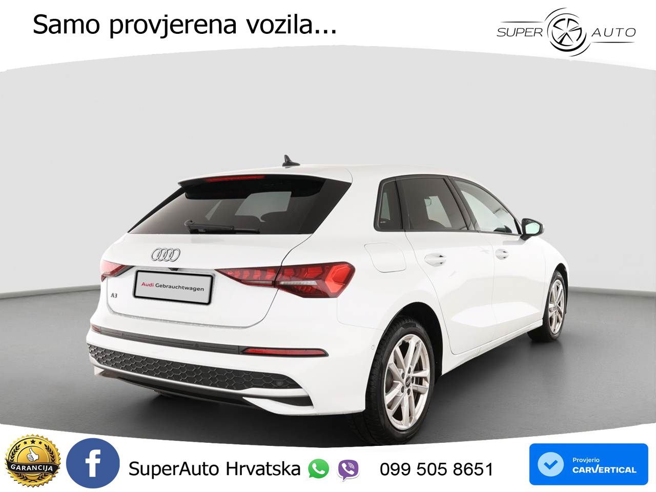 Audi A3 Sportback 40 TFSI e (204 KS) Plug-in Hybrid S tronic advanced LED+GR SJED+ACC