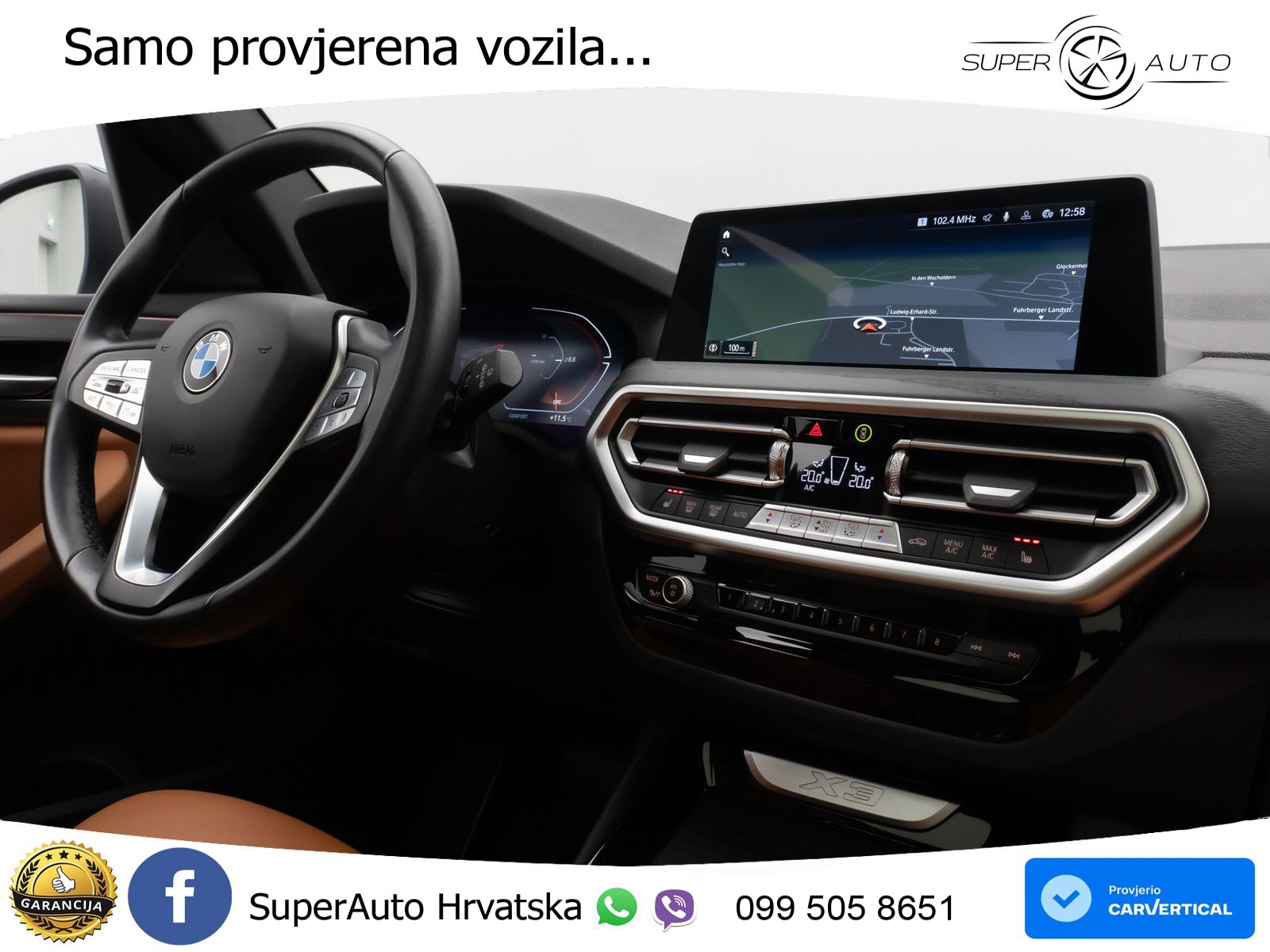 BMW X3 20i xDrive Steptronic LED+GR SJED+ACC