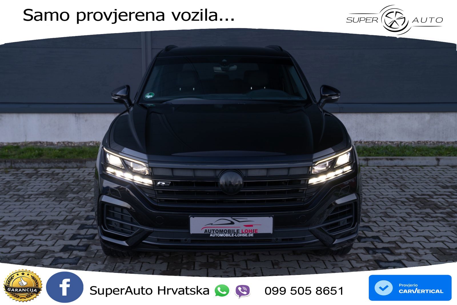 Volkswagen Touareg 3.0 V6 TDI (286 KS) 4MOTION Tiptronic R-Line ZRAČNI+ACC+GR SJED+KAM