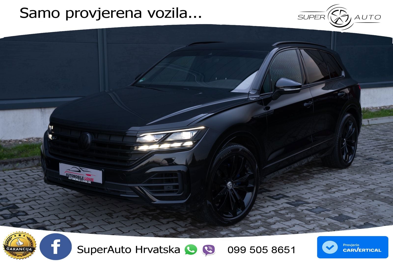 Volkswagen Touareg 3.0 V6 TDI (286 KS) 4MOTION Tiptronic R-Line ZRAČNI+ACC+GR SJED+KAM