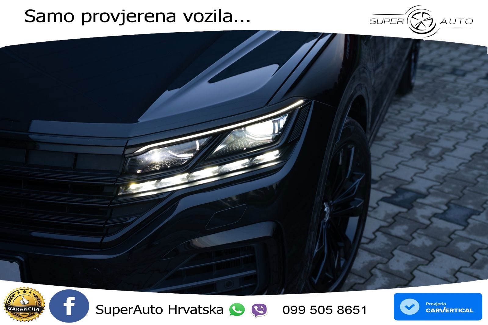 Volkswagen Touareg 3.0 V6 TDI (286 KS) 4MOTION Tiptronic R-Line ZRAČNI+ACC+GR SJED+KAM