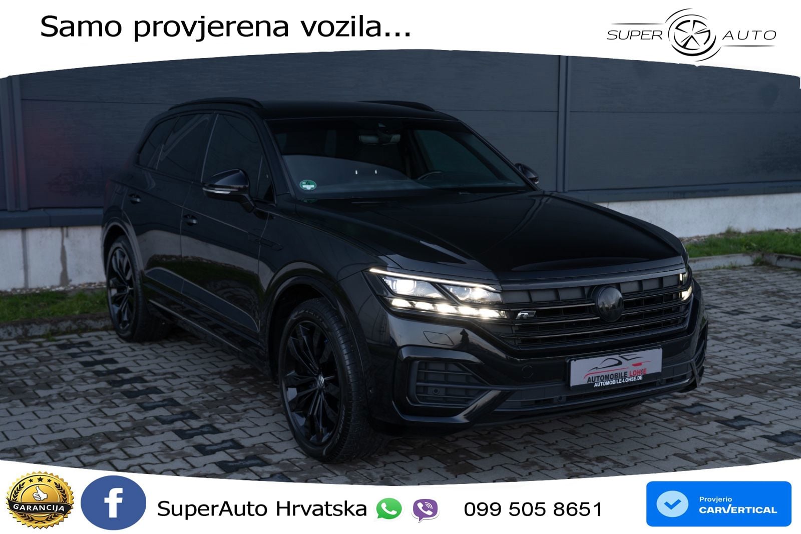 Volkswagen Touareg 3.0 V6 TDI (286 KS) 4MOTION Tiptronic R-Line ZRAČNI+ACC+GR SJED+KAM