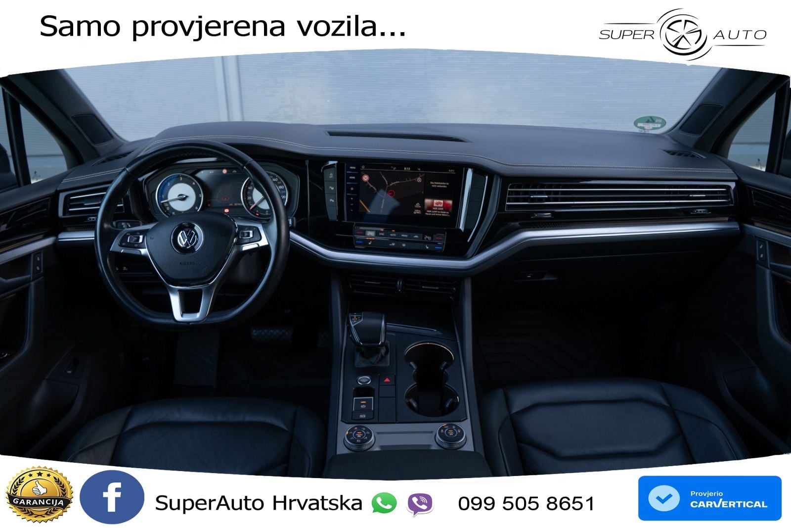 Volkswagen Touareg 3.0 V6 TDI (286 KS) 4MOTION Tiptronic R-Line ZRAČNI+ACC+GR SJED+KAM