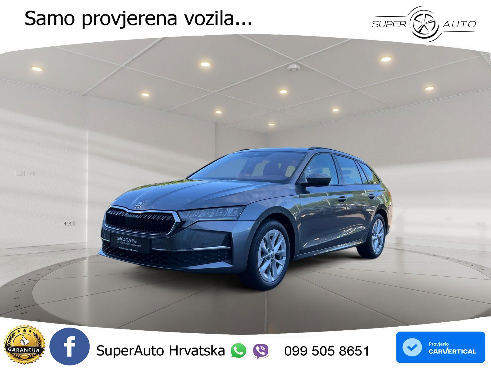 Škoda Octavia Combi 2.0 TDI (150 KS) DSG Selection LED+GR SJED+ACC