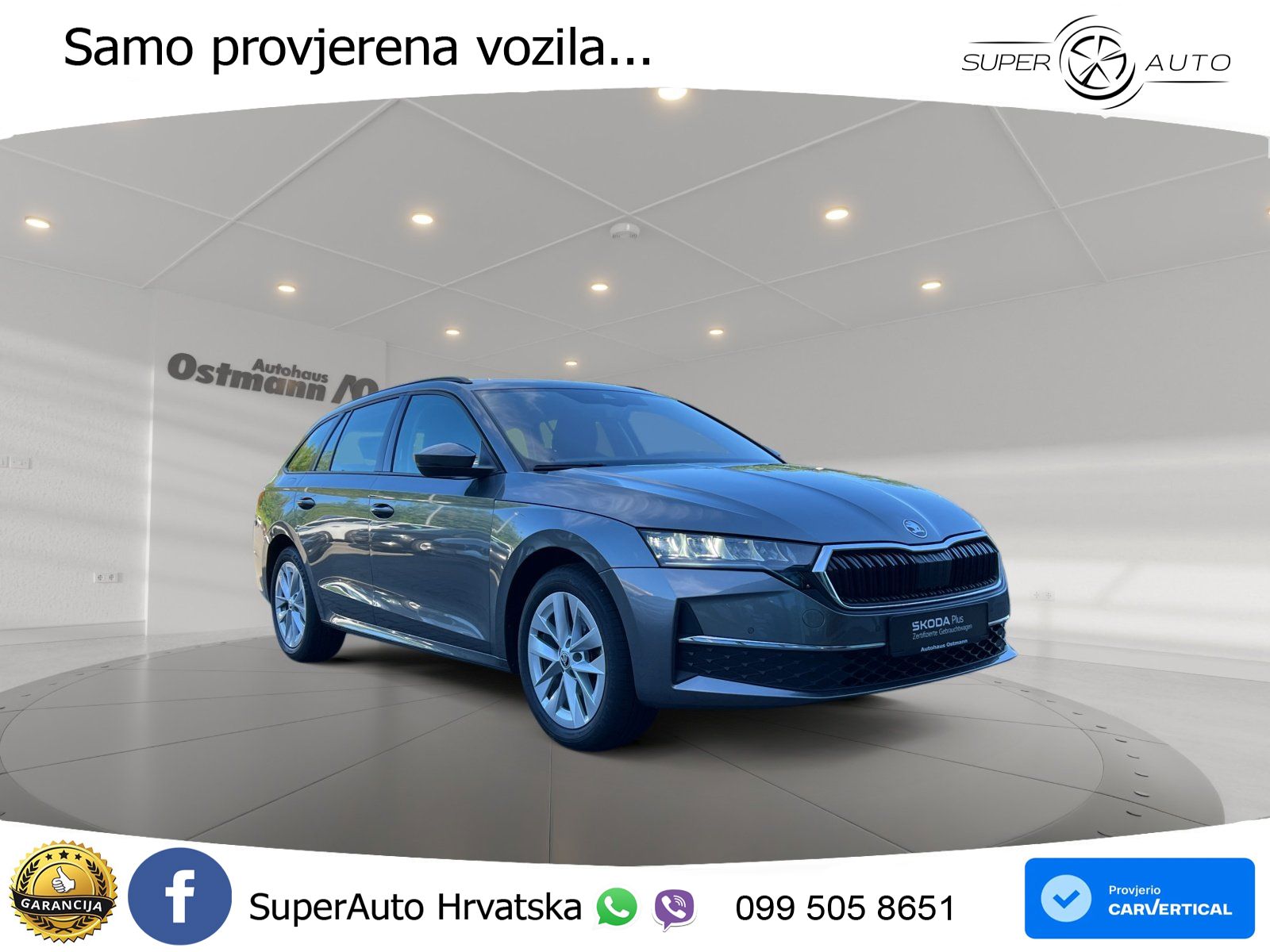 Škoda Octavia Combi 2.0 TDI (150 KS) DSG Selection LED+GR SJED+ACC