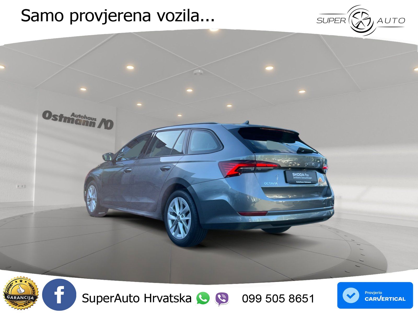 Škoda Octavia Combi 2.0 TDI (150 KS) DSG Selection LED+GR SJED+ACC