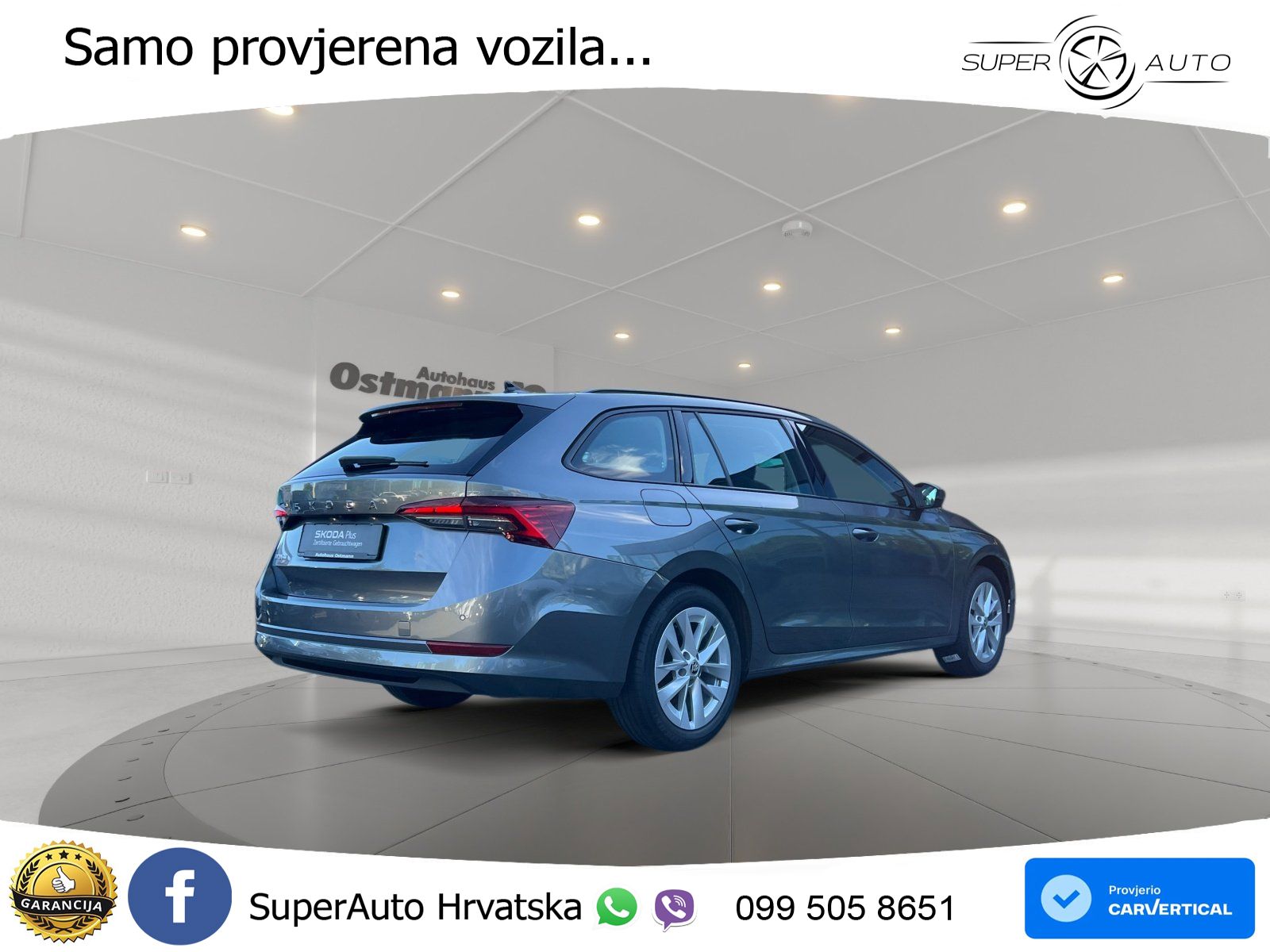 Škoda Octavia Combi 2.0 TDI (150 KS) DSG Selection LED+GR SJED+ACC