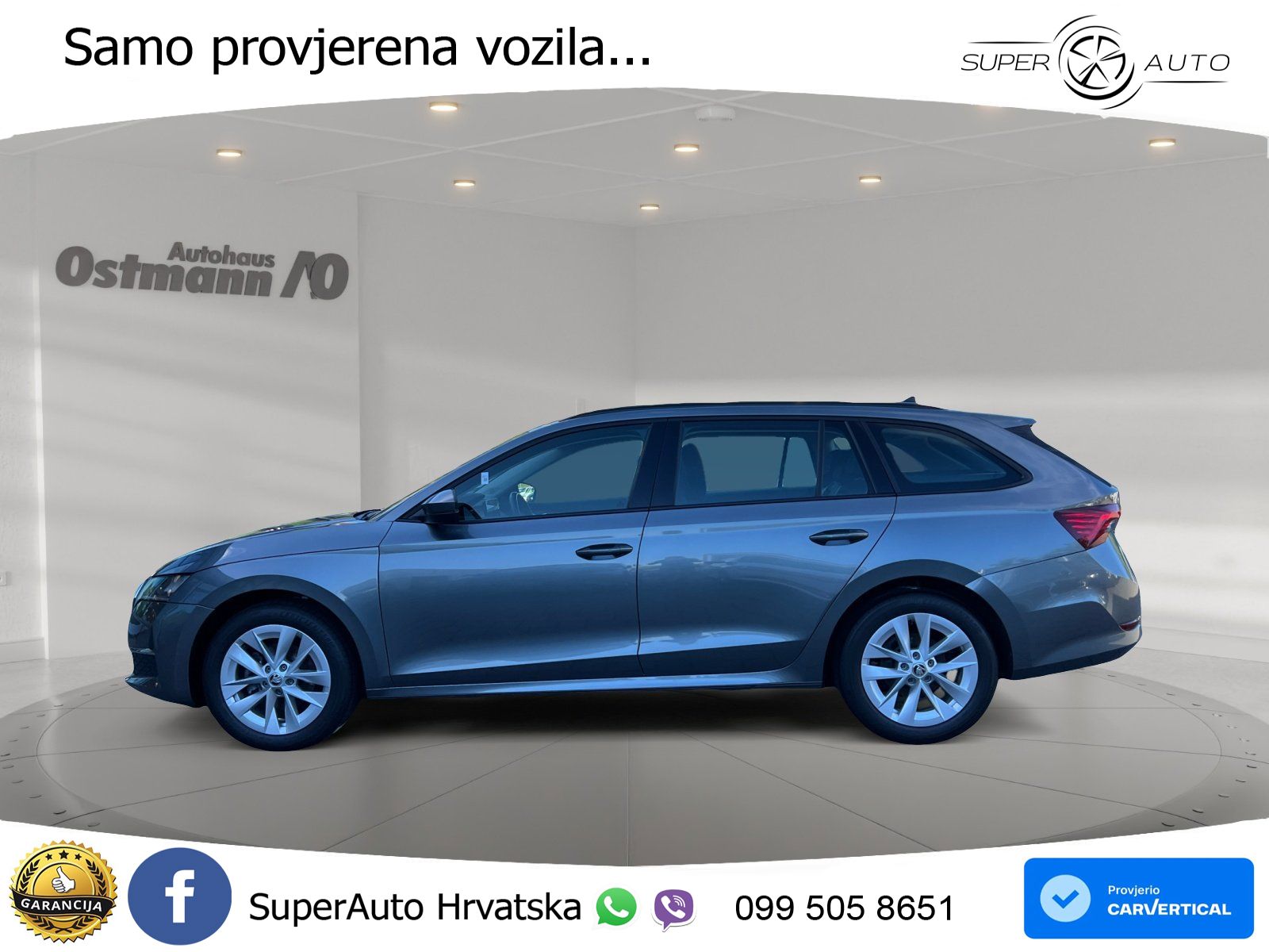 Škoda Octavia Combi 2.0 TDI (150 KS) DSG Selection LED+GR SJED+ACC