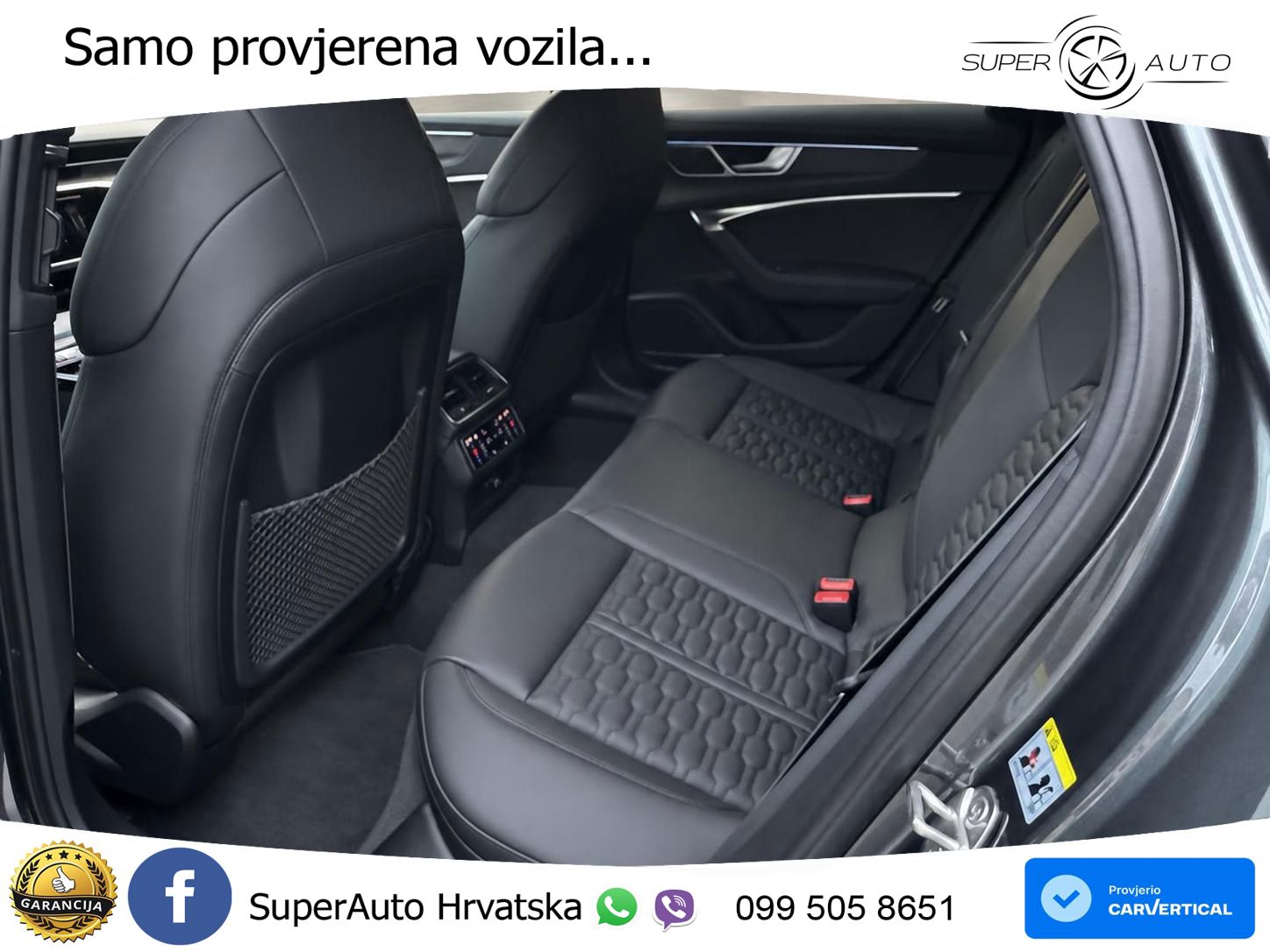 Audi RS6 Avant 4.0 TFSI V8 performance (630 KS)  quattro tiptronic LED+GR SJED+ACC