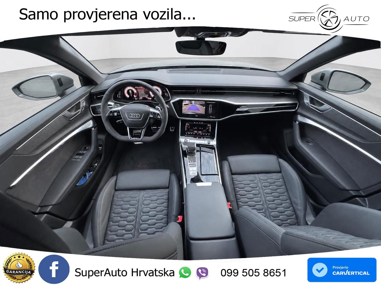 Audi RS6 Avant 4.0 TFSI V8 performance (630 KS)  quattro tiptronic LED+GR SJED+ACC