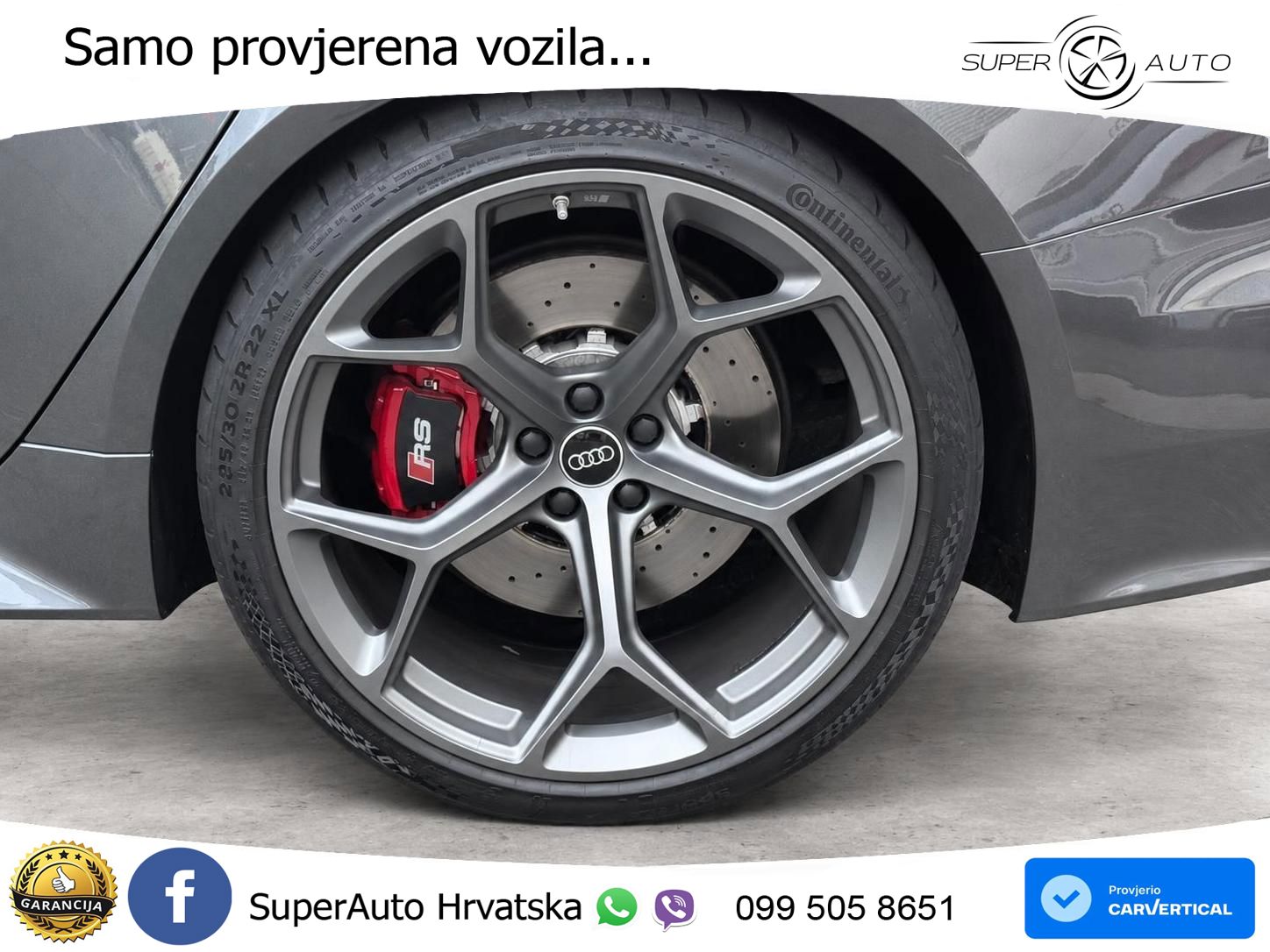 Audi RS6 Avant 4.0 TFSI V8 performance (630 KS)  quattro tiptronic LED+GR SJED+ACC