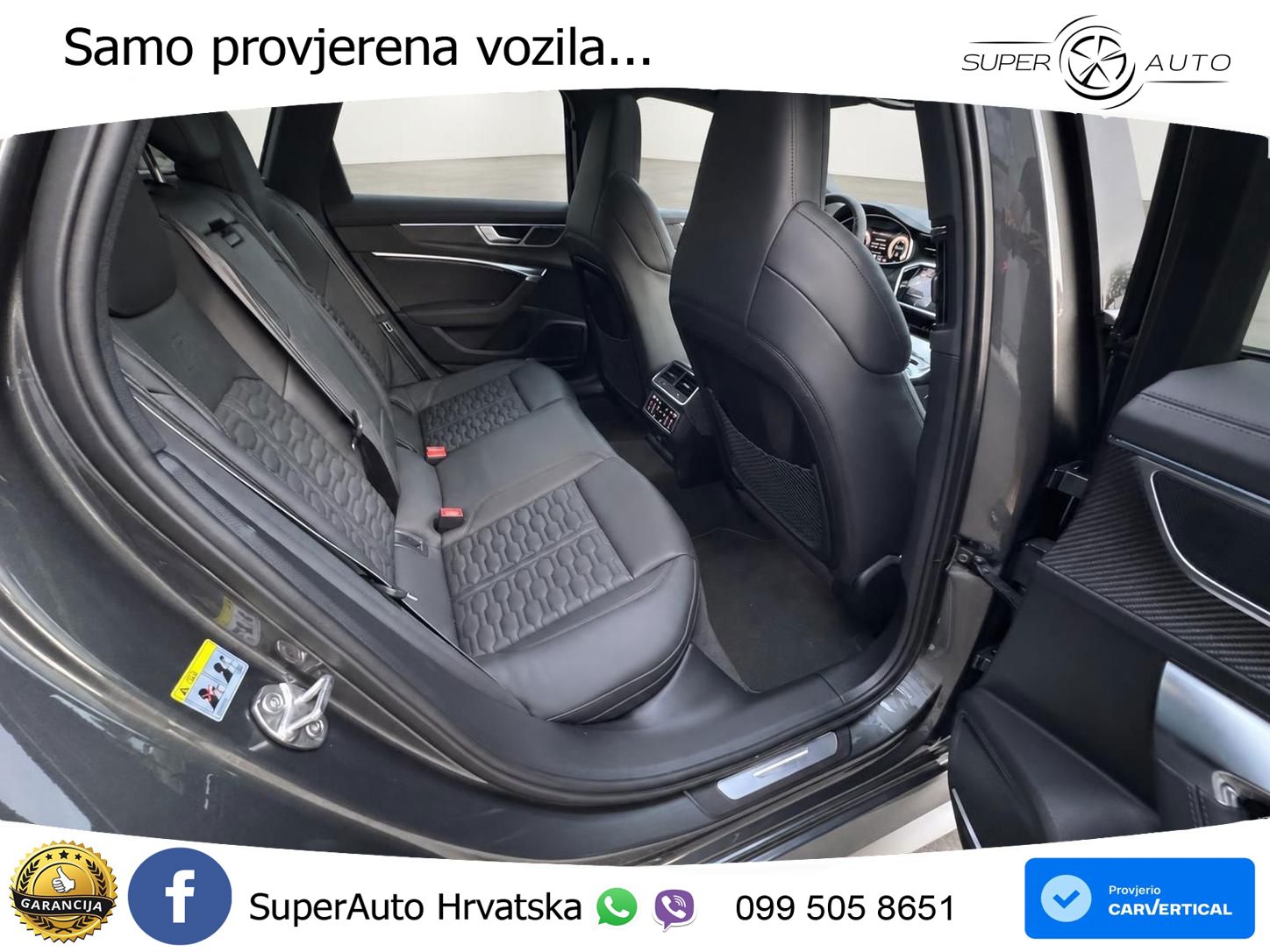 Audi RS6 Avant 4.0 TFSI V8 performance (630 KS)  quattro tiptronic LED+GR SJED+ACC