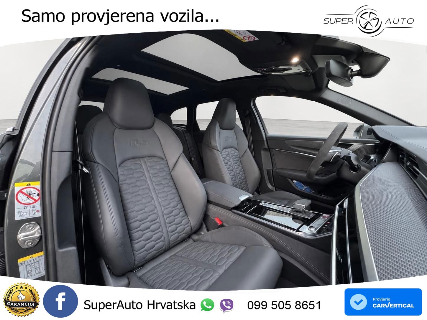 Audi RS6 Avant 4.0 TFSI V8 performance (630 KS)  quattro tiptronic LED+GR SJED+ACC