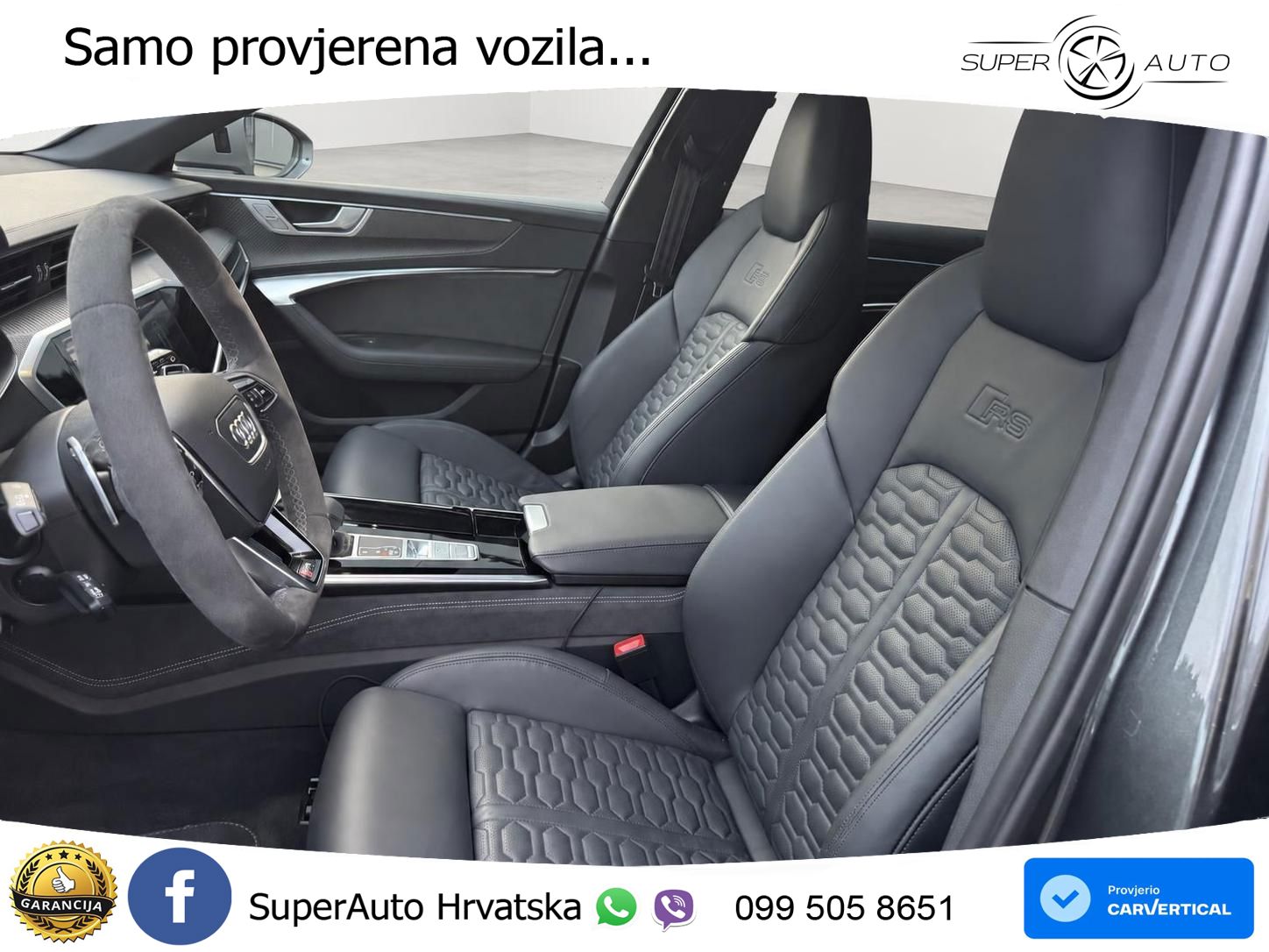 Audi RS6 Avant 4.0 TFSI V8 performance (630 KS)  quattro tiptronic LED+GR SJED+ACC