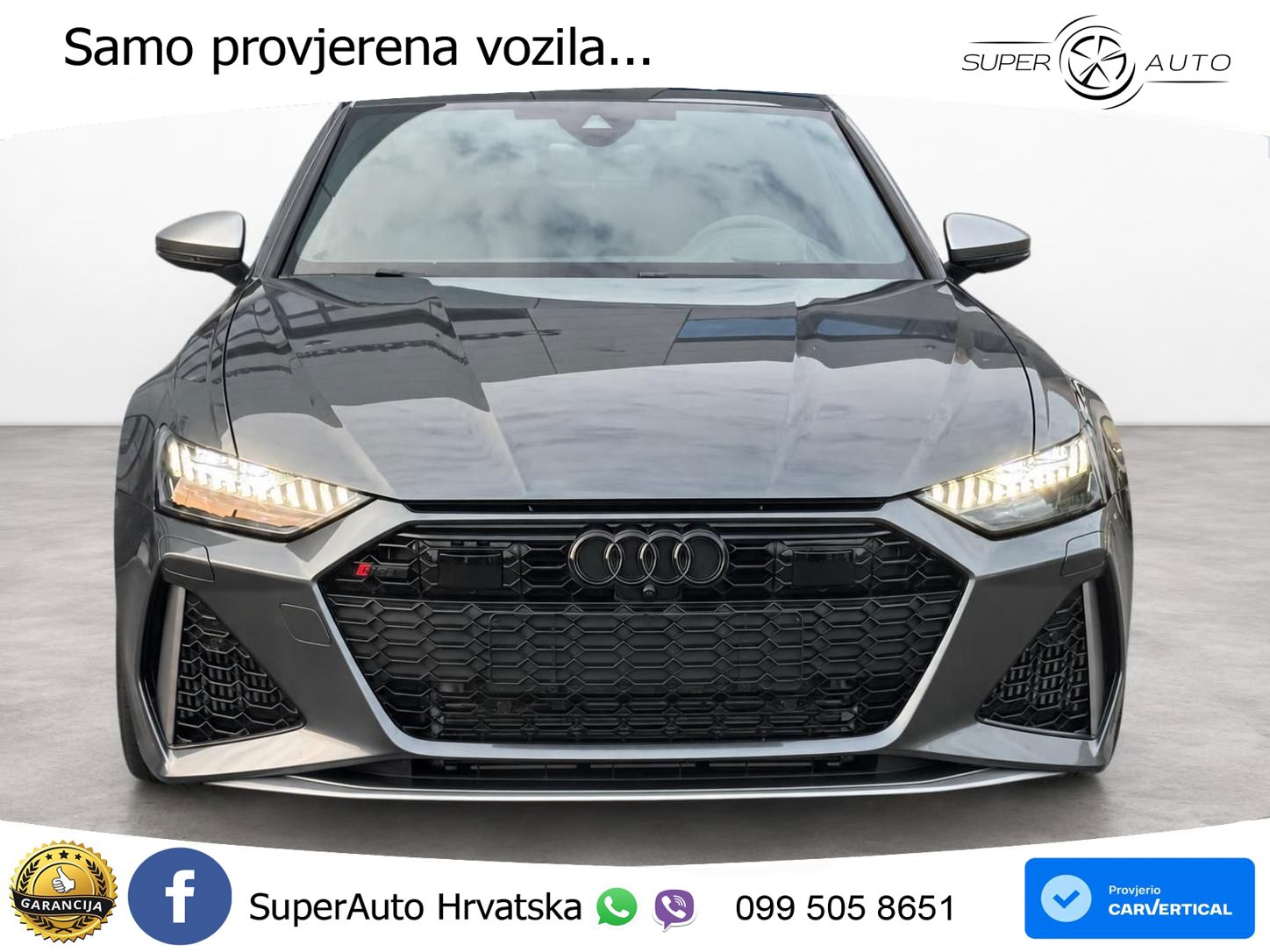 Audi RS6 Avant 4.0 TFSI V8 performance (630 KS)  quattro tiptronic LED+GR SJED+ACC