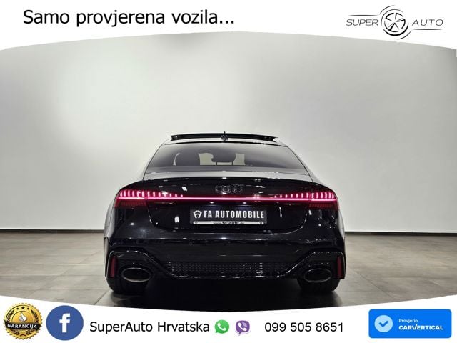 Audi RS7 4.0 TFSI V8 (600 KS) quattro tiptronic ZRAČNI+ACC+GR SJED+KAM+PANO