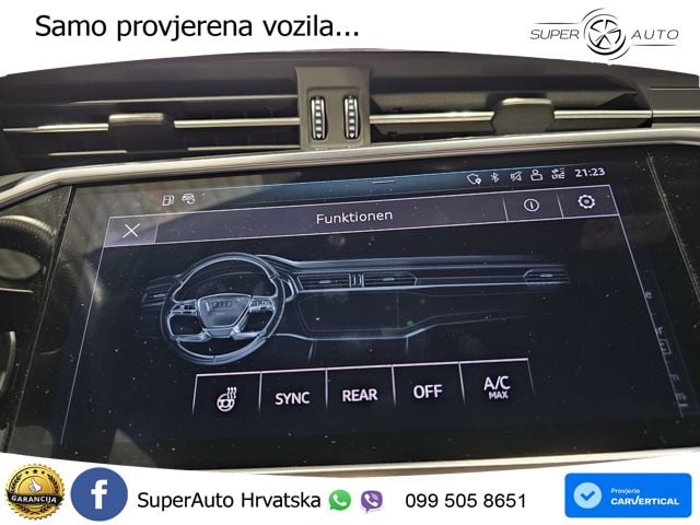 Audi RS7 4.0 TFSI V8 (600 KS) quattro tiptronic ZRAČNI+ACC+GR SJED+KAM+PANO
