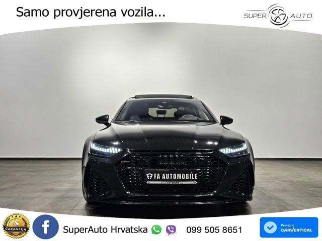 Audi RS7 4.0 TFSI V8 (600 KS) quattro tiptronic ZRAČNI+ACC+GR SJED+KAM+PANO