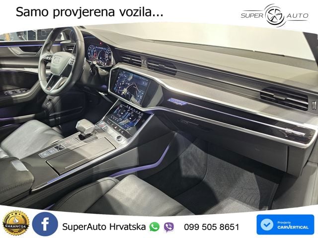 Audi RS7 4.0 TFSI V8 (600 KS) quattro tiptronic ZRAČNI+ACC+GR SJED+KAM+PANO