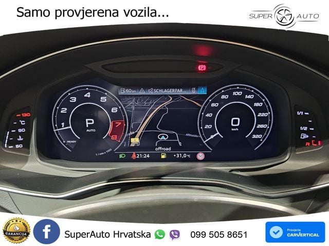 Audi RS7 4.0 TFSI V8 (600 KS) quattro tiptronic ZRAČNI+ACC+GR SJED+KAM+PANO