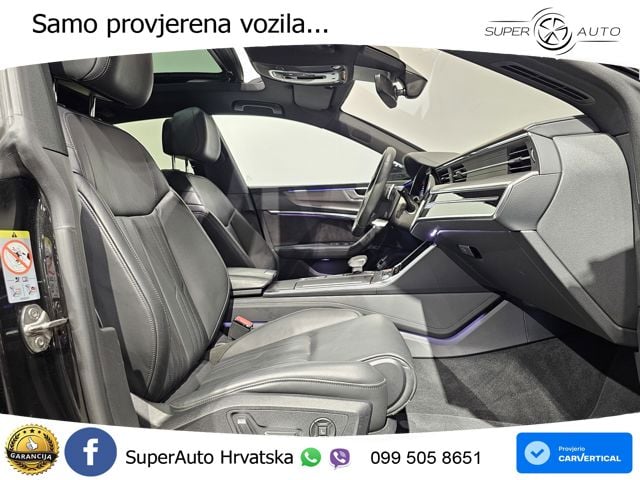Audi RS7 4.0 TFSI V8 (600 KS) quattro tiptronic ZRAČNI+ACC+GR SJED+KAM+PANO