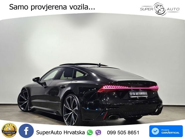 Audi RS7 4.0 TFSI V8 (600 KS) quattro tiptronic ZRAČNI+ACC+GR SJED+KAM+PANO