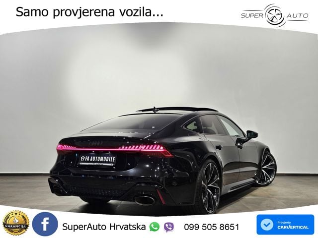 Audi RS7 4.0 TFSI V8 (600 KS) quattro tiptronic ZRAČNI+ACC+GR SJED+KAM+PANO