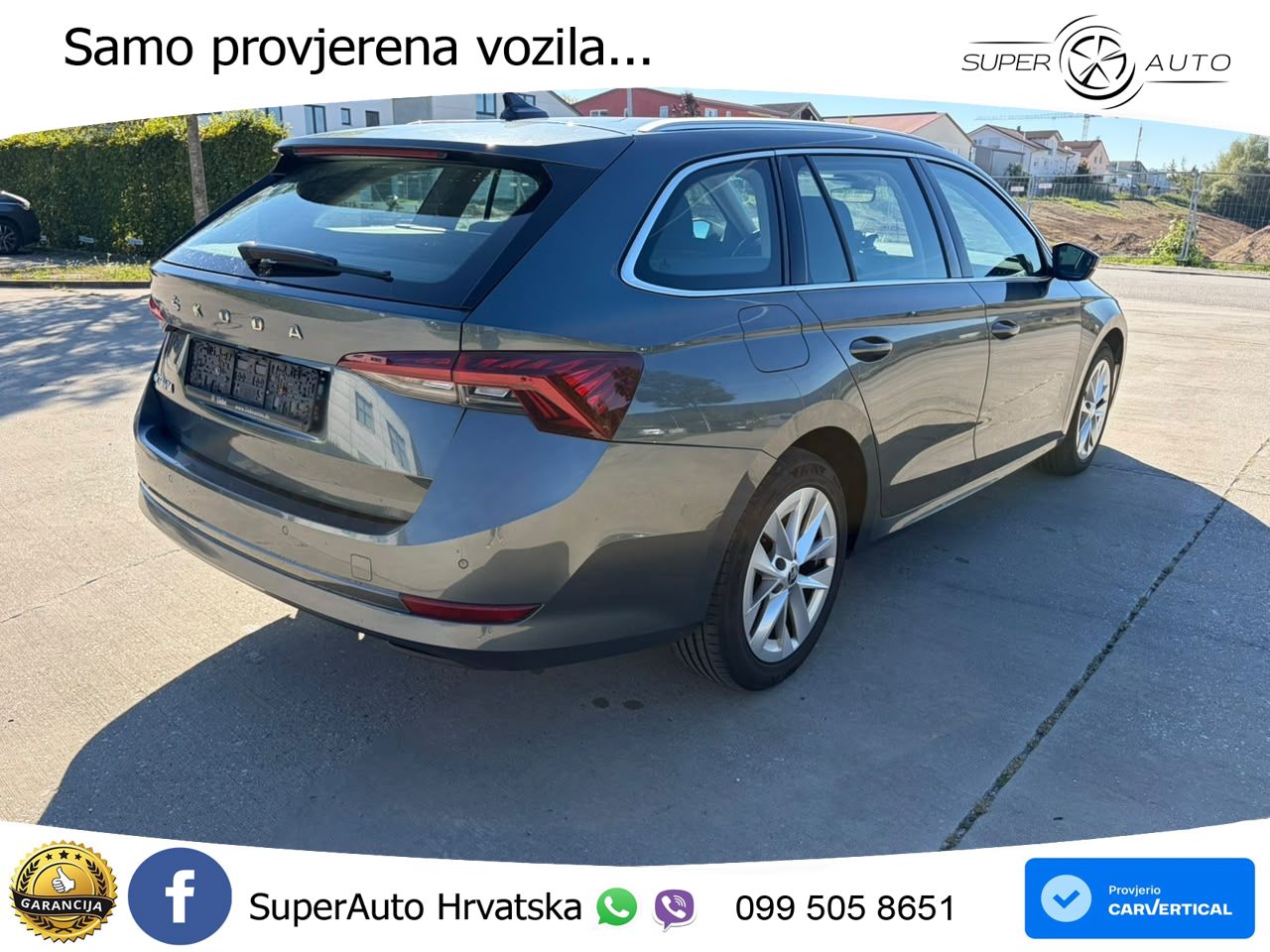 Škoda Octavia Combi 2.0 TDI (150 KS) DSG LED+GR SJED+ACC