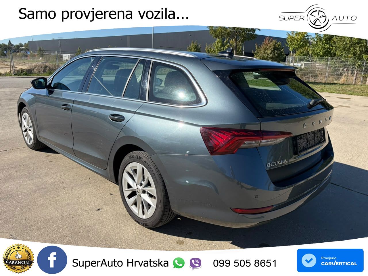 Škoda Octavia Combi 2.0 TDI (150 KS) DSG LED+GR SJED+ACC