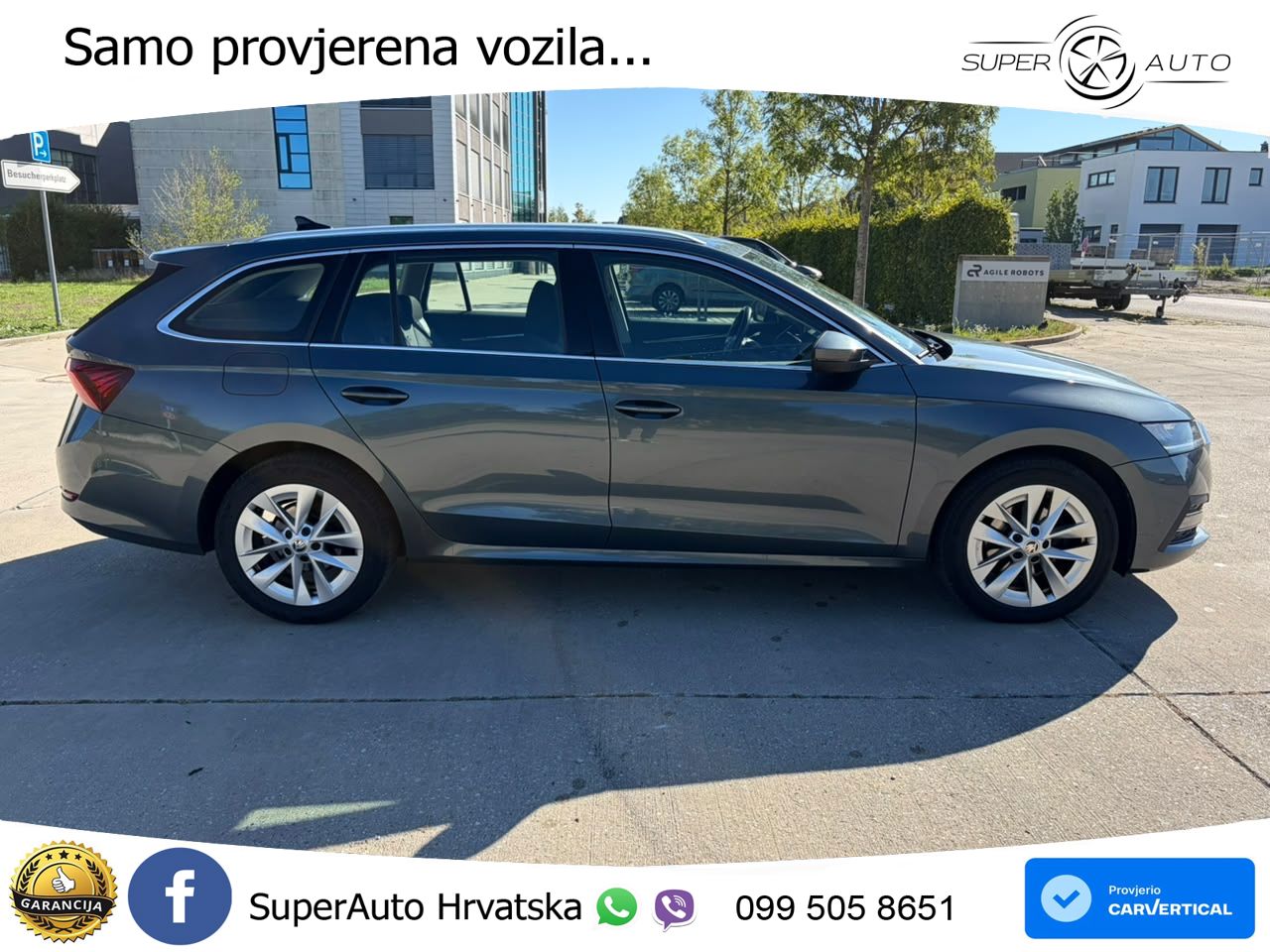 Škoda Octavia Combi 2.0 TDI (150 KS) DSG LED+GR SJED+ACC