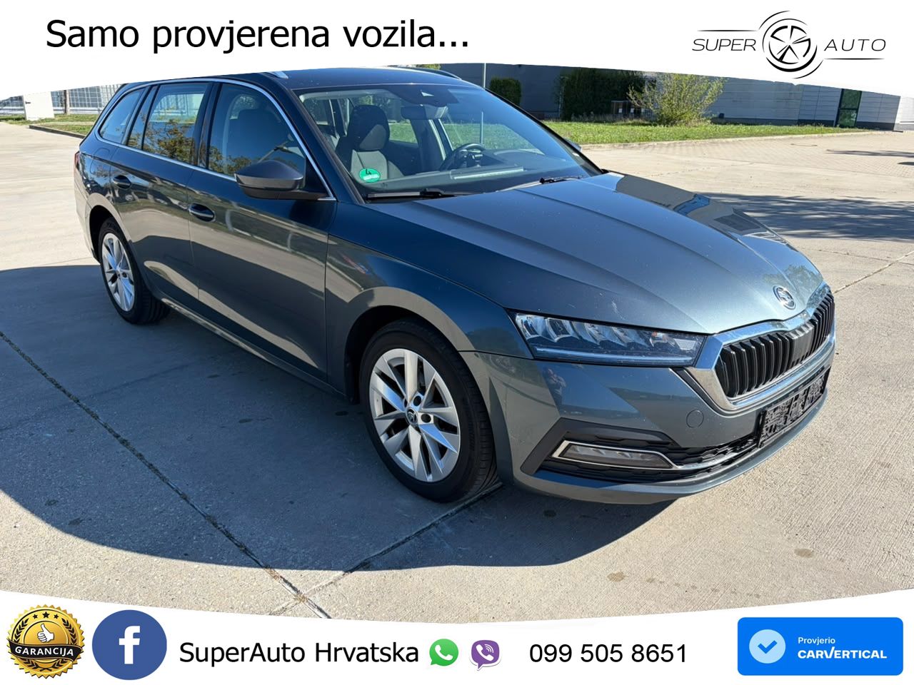 Škoda Octavia Combi 2.0 TDI (150 KS) DSG LED+GR SJED+ACC