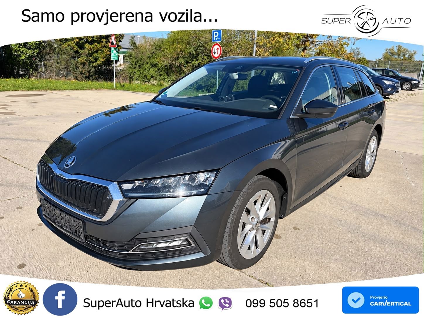 Škoda Octavia Combi 2.0 TDI (150 KS) DSG LED+GR SJED+ACC